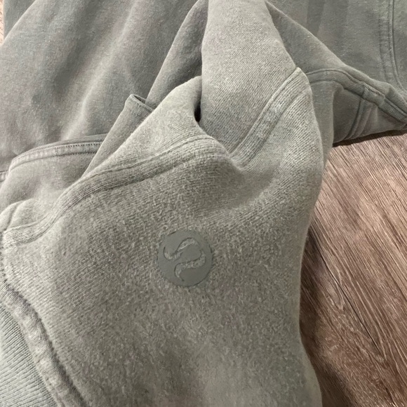 Lululemon All Yours Hoodie *Fleece Grey Sage - Picture 11 of 13